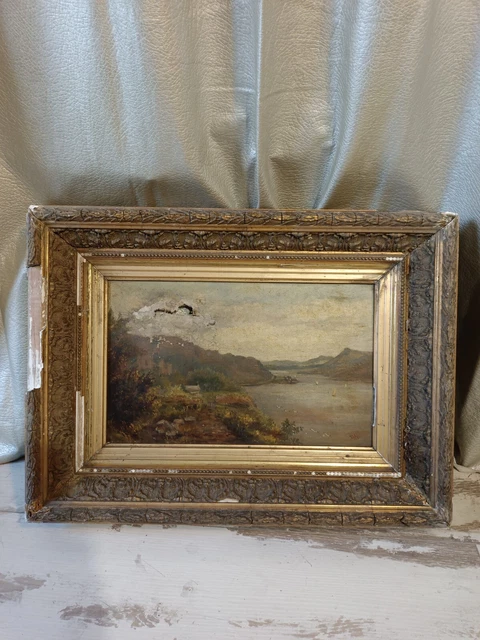 TABLEAU SIGNÉ D.L 1900 EUR 50,00 - PicClick FR