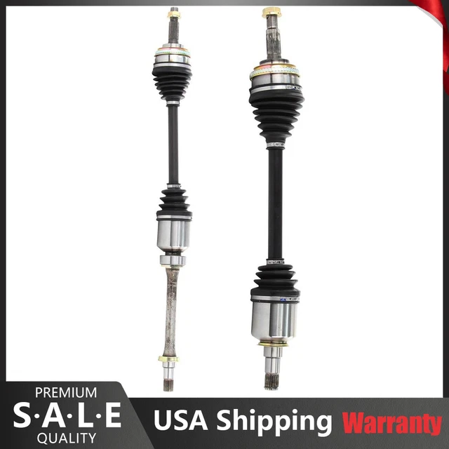 Front Left Right Pair CV Axle Joint Shaft For Toyota Solara 2.2L 1999 2000 2001