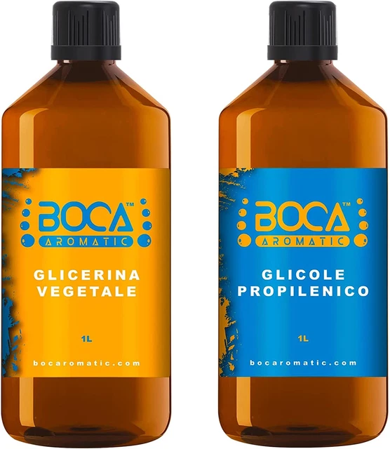 Kit Base VG/PG 2L - 1L Glicerina Vegetale + 1L Glicole Propilenico | 50-50 | 100
