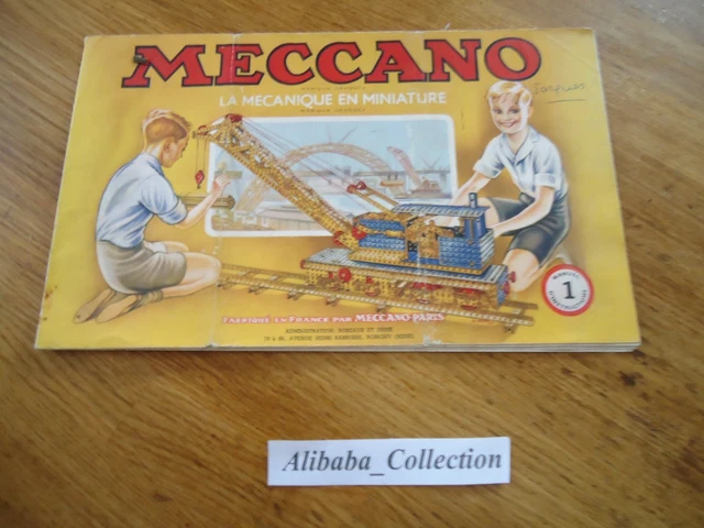 Notice Meccano ancien - Collection