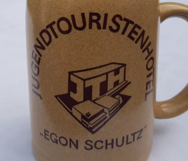 DDR Ehrenkrug Jugendtouristenhotel " Egon Schultz " Berlin Bierkrug