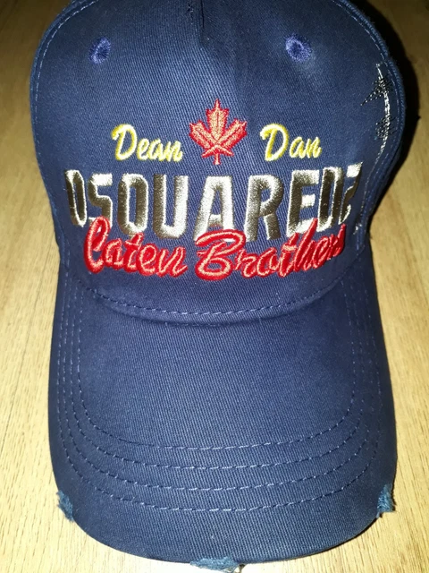 Dan Caten Dsquared Blue Hat Discount Dean And Dan Caten Hat Flash