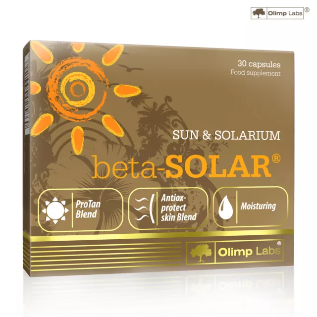 BETA-SOLAR - Potenziatore efficace dell'abbronzatura - Acceleratore sano...