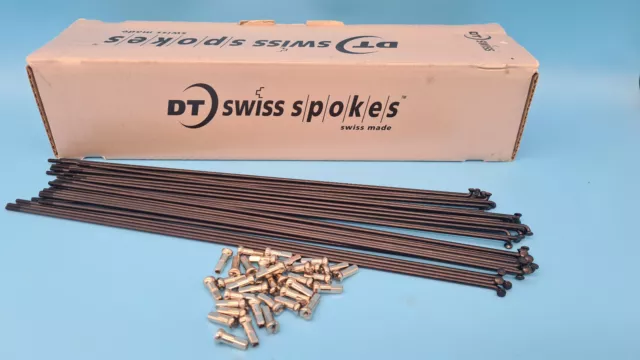 36 E-Bike Speichen Spokes DT SWISS 271 mm 2,34 black + Nippel 14 mm