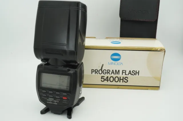 [N.Mint in box] Minolta Flash 5400 HS TTL Speedlite for Sony Alpha Series A #B12