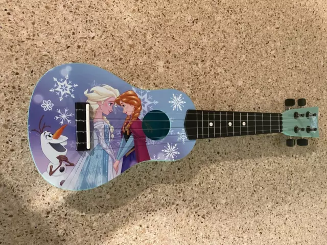 Disney Frozen Elsa & Anna First Act Ukulele 4 String Childrens Kids Small Guitar