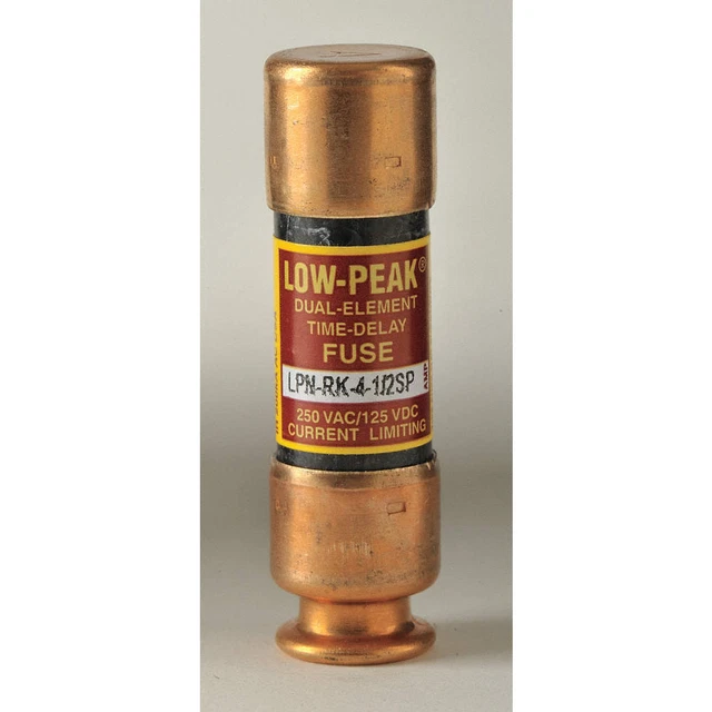 BUSSMANN LPN-RK-4-1/2SP Fuse,Class RK1,4-1/2A,LPN-RK-SP Series