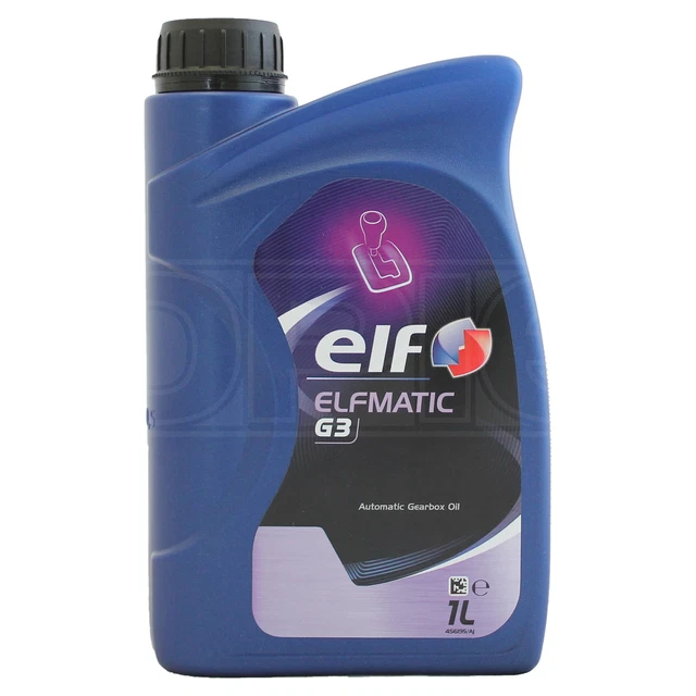 ELF ELFMATIC G3 ATF Automatic Transmission Fluid Low Temperature 1L 1 ...