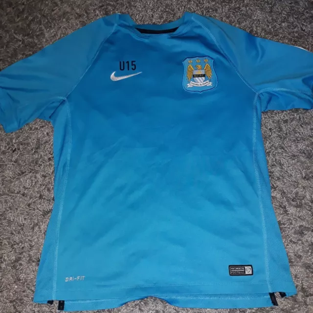  Nike Offical Manchester City Under 15 training Shirt