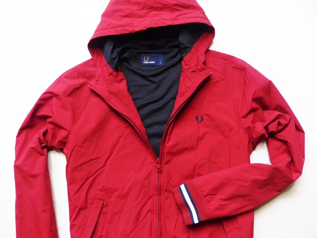 Fred perry sales brentham jacket red