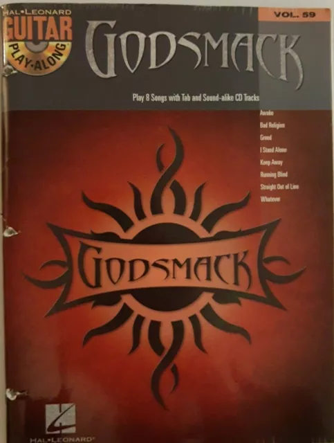 Godsmack Guitar Tab / Tablature / Play Along With Cd / Godsmack Guitar Songbook