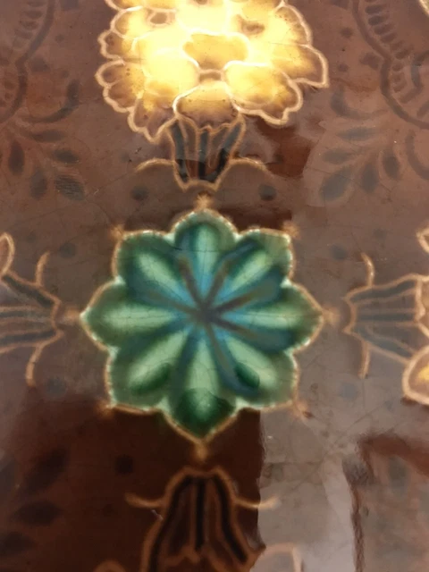 MINTONS TILE  6X6” Glazed Antique 4