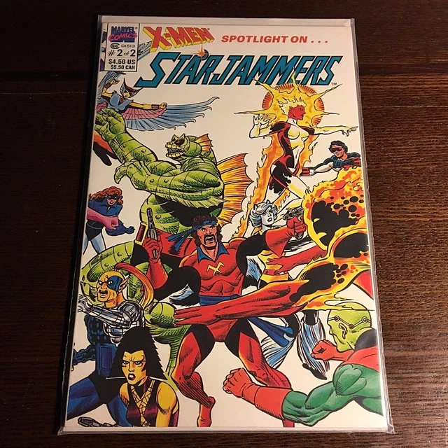 Near Mint High Grade: X-MEN Spotlight on STARJAMMERS #2 (1990 Graphic Novel TPB)