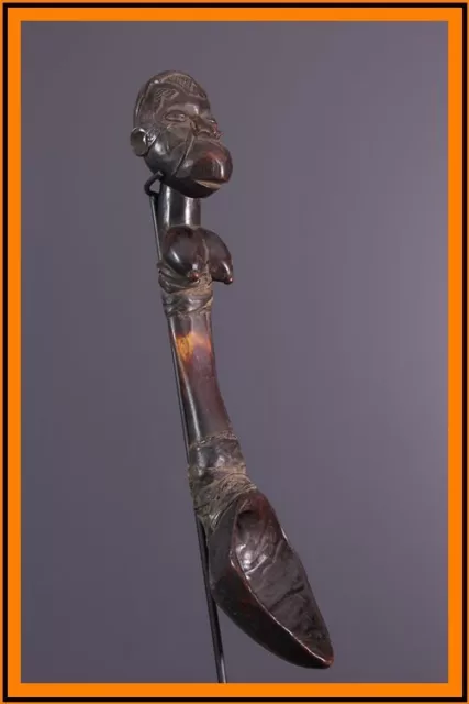 Makonde Spoon African Tribal Art Africain Arte Africana Afrikanische Kunst **