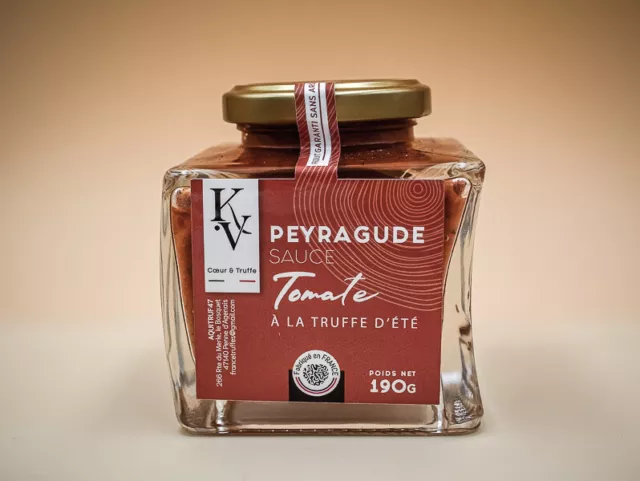 Truffe : Sauce Tomate À La Truffe Noire D'été (15%) - Pot De 190G