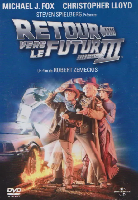 "Retour vers le futur III"  Robert Zemeckis  dvd neuf envoi suivi