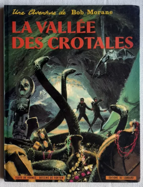 Bob Morane La Vallee Des Crotales Vernes Forton 1969 Tbe