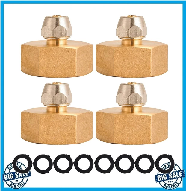 Garden Hose Adapter 3/4 Inch Female GHT to 1/4 Inch Irrigation Tubing