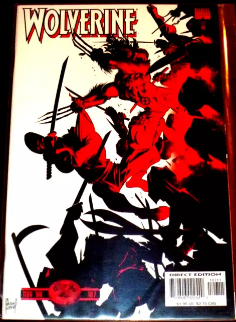Wolverine Issue # 107.  Nov. 1996. Vol. 1. Series.  N.mint-