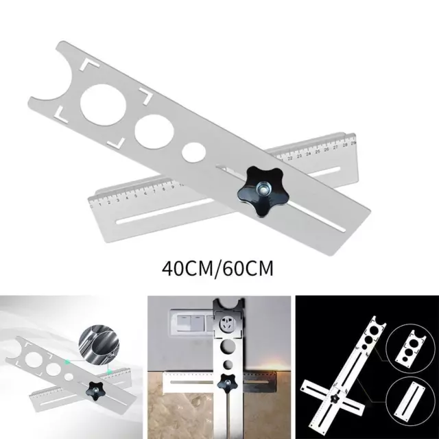 Outils de trou de perçage de sol pour localisateur de trou de carreaux de