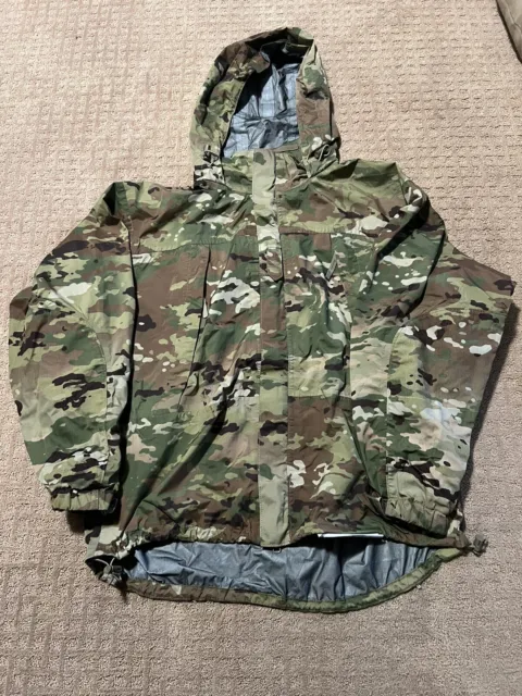 USGI ECWCS MULTICAM GEN III LEVEL 6 EXTREME COLD/WET WEATHER JACKET - LARGE  REG