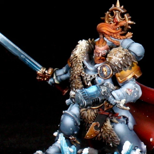 WARHAMMER 40K - SPACE WOLVES WOLF GUARD BATTLE LEADER