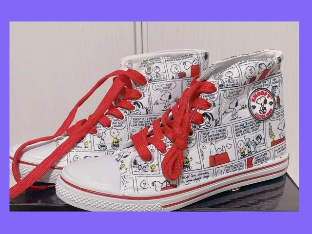 Snoopy 24cm Sneaker Campus Illustration