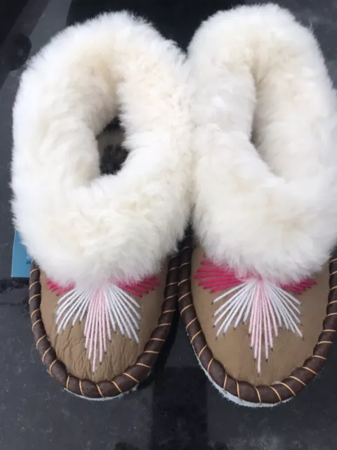 SHEEPERS PERSIA SHEEPSKIN Slippers Size 5 Brand New With Box