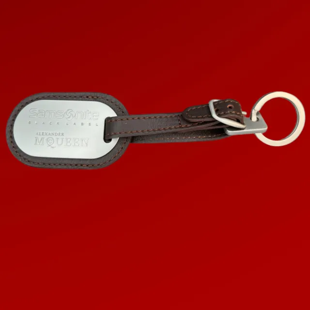 Samsonite Black Label Alexander McQueen Key Ring Fob Chain Luggage Tag