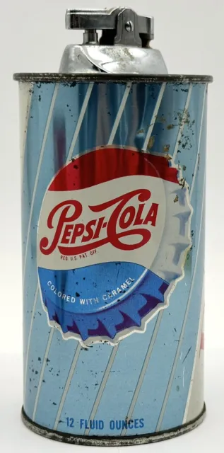 Vintage Pepsi Cola Soda Can Cigarette Lighter