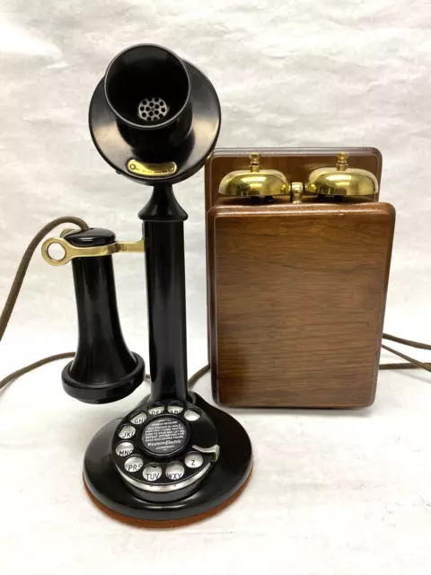 Western Electric Candlestick Telephone Restored Working