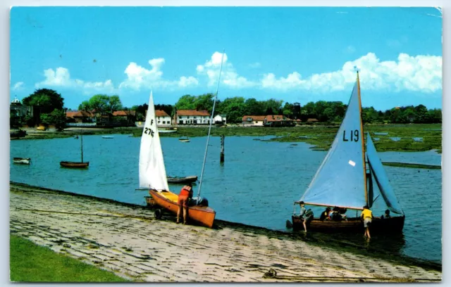 Postcard Langstone Harbour Hayling Island Hampshire