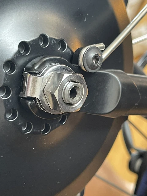 Pedale Pieghevole Brompton Mano Sinistra - Ricambio Per Bici Pieghvole, Nero - Foto 8