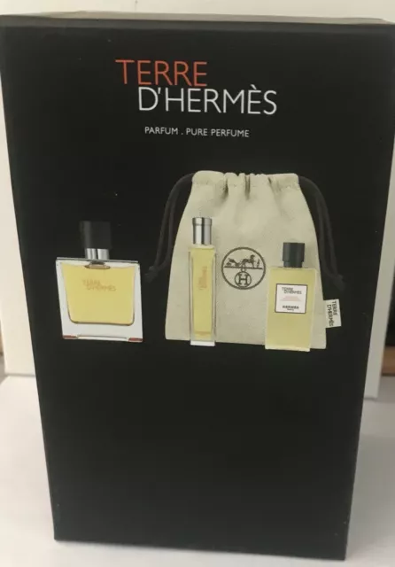 Collector Coffret 2017 Terre d’hermes EDP 75 ml + 15ml+40 Neuf  Identique Photos