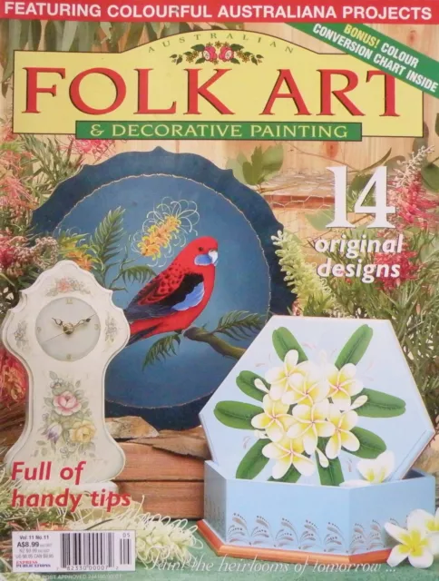 Folk Art & Decorative Painting Magazine Volume 11 No 11