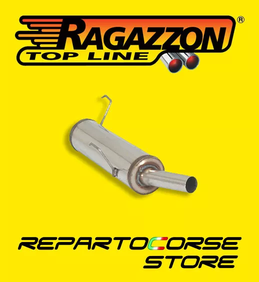 RAGAZZON TERMINALE SCARICO ROTONDO 50MM PEUGEOT 206 1.4 16V 66kW 90CV 58.0145.99