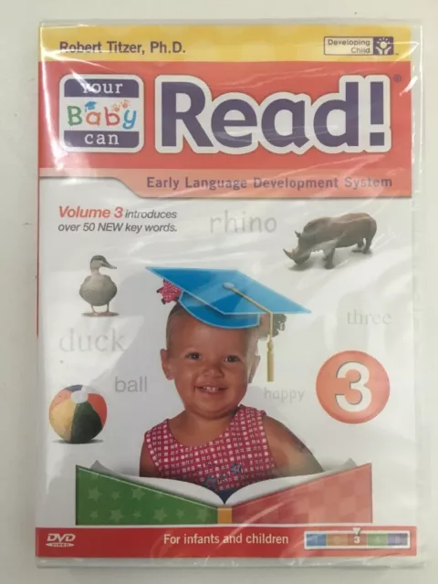 Your Baby Can Read , Volume  3 DVD  NEW