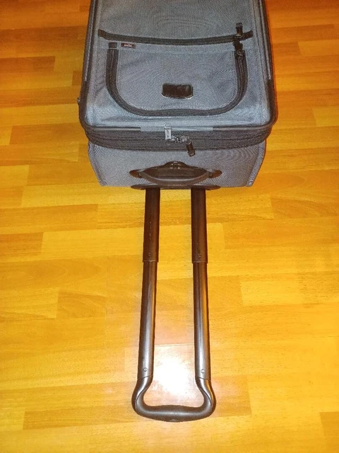 Tumi 2 Wheel Expandable Suitcase Luggage Gray 22922GH Carry-on Dual Handles 3