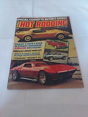 1975 July Hot Rodding Car Magazine Special Corvette Buyer's Guide (MH110)