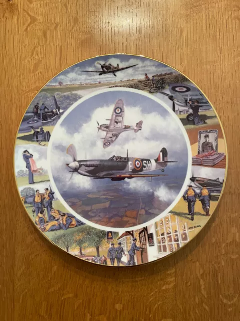 RAF 'All in a Day's Work' Collector's Plate, Royal Doulton Limited Edition.