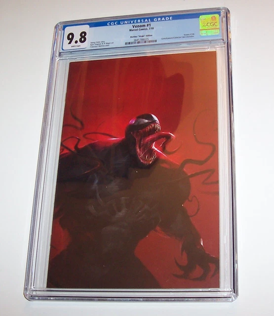 Venom #1, Vol 2 - Marvel 2018 Mattina Virgin Variant issue - CGC NM/MT 9.8