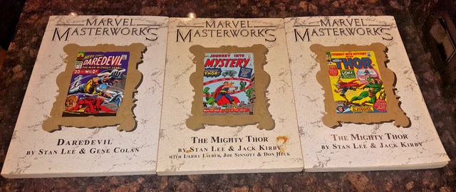 Marvel Masterworks Limited Edition Mighty Thor & Daredevil Lot Vol 18, 26, 41