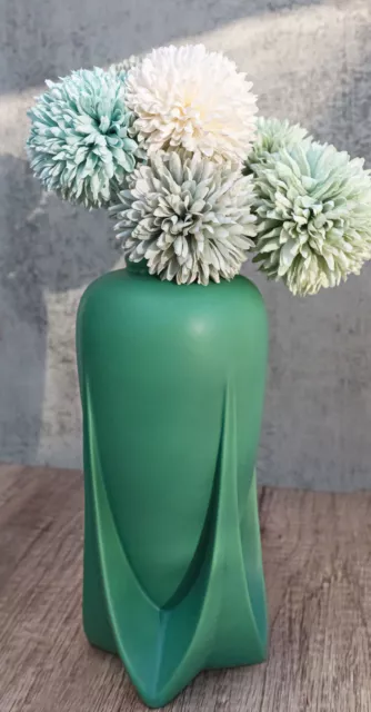 Ebros Teco Art Pottery by Frank Lloyd Wright Vase Reproduction (Rocket - Green)