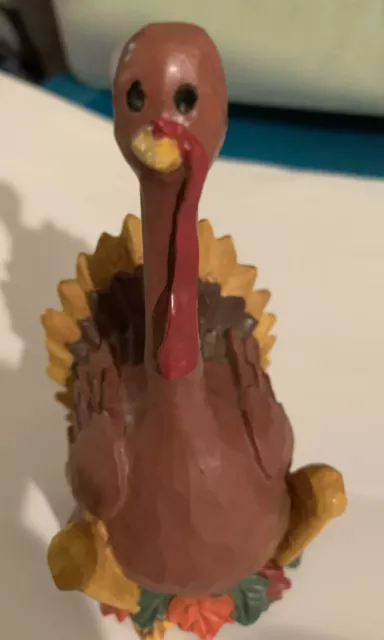 Vintage Turkey Figurine Browns, Golds, & Reds no markings