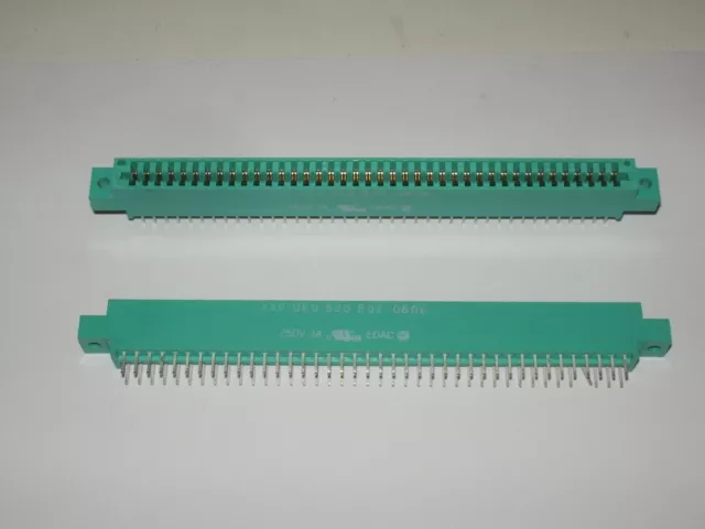 EDAC 346-080-520 802 : connecteur encartable  pas 3,175 mm, 2 x 40 points