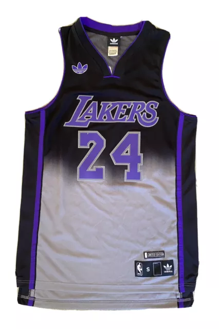Adidas Kobe Bryant #24 LA Lakers Black Purple Limited Edition