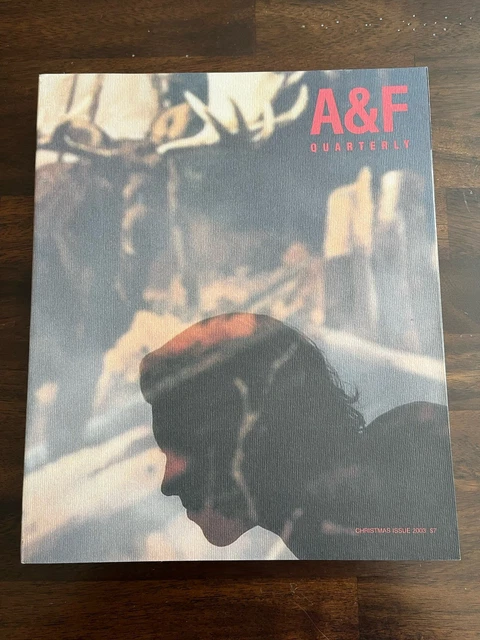 A&F QUARTERLY 2003 CHRISTMAS　Bruce Weber Abercrombie and Fitch A&F Quarterly Christmas 2003 Bruce