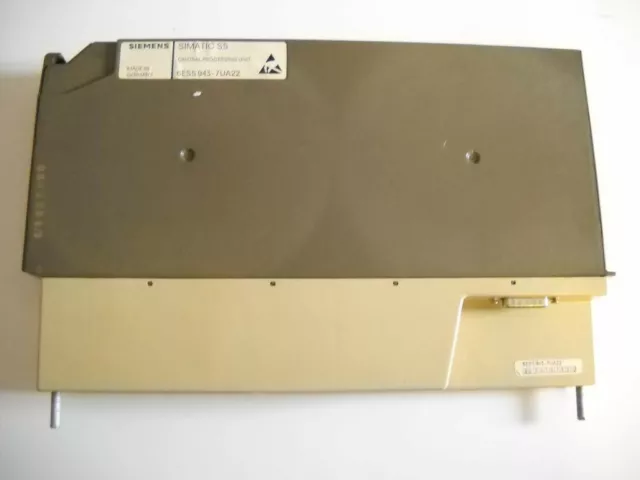 Siemens Simatic S5 115U Cpu 943 6Es5943-7Ua22 6Es59437Ua22