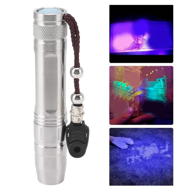 Torcia A LED Ultravioletta Luci Di Identificazione Dei Gioielli In Lega Di