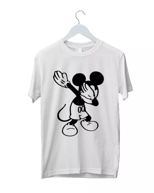 New Mickey Mouse Dab Kids T-shirt Dabbing Mickey Shirt Disneyland Family Tops